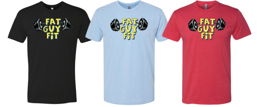 Fat Guy Fit Logo Tee